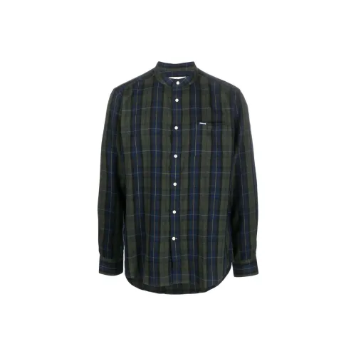 BARBOUR Shirts Men Green