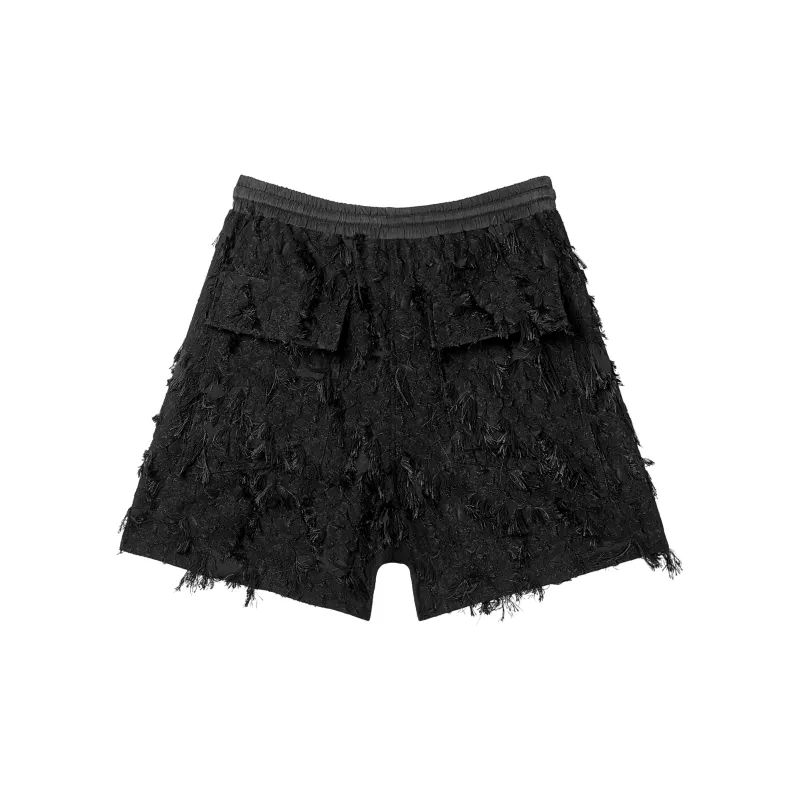 ARNODEFRANCE Casual Shorts Unisex Black-1