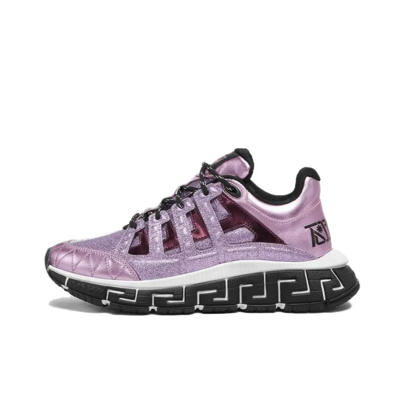 VERSACE Trigreca Low Top Casual Shoes Women's Pink-0