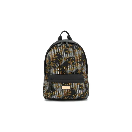 VERSACE Polyester Backpack Regular Kids' Black