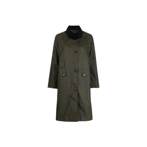 BARBOUR Coats Women's Olive Green