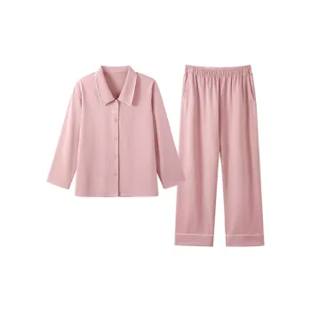 JINGYUN Pajama Set Spring And Autumn Women's Serene Pink