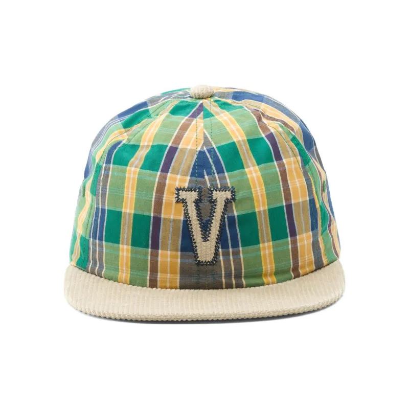 Vans Cotton Baseball Caps Unisex Green-1