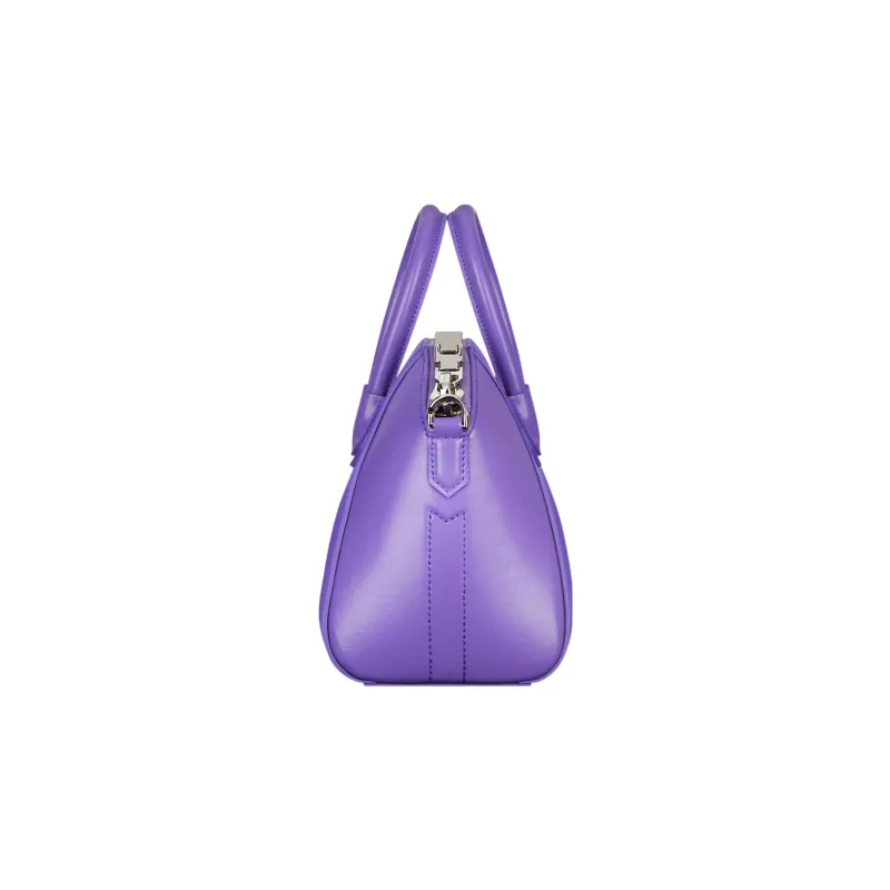 GIVENCHY Antigona Calfskin Shoulder Bag Crossbody Bag Handbag Mini Women's Purple-1