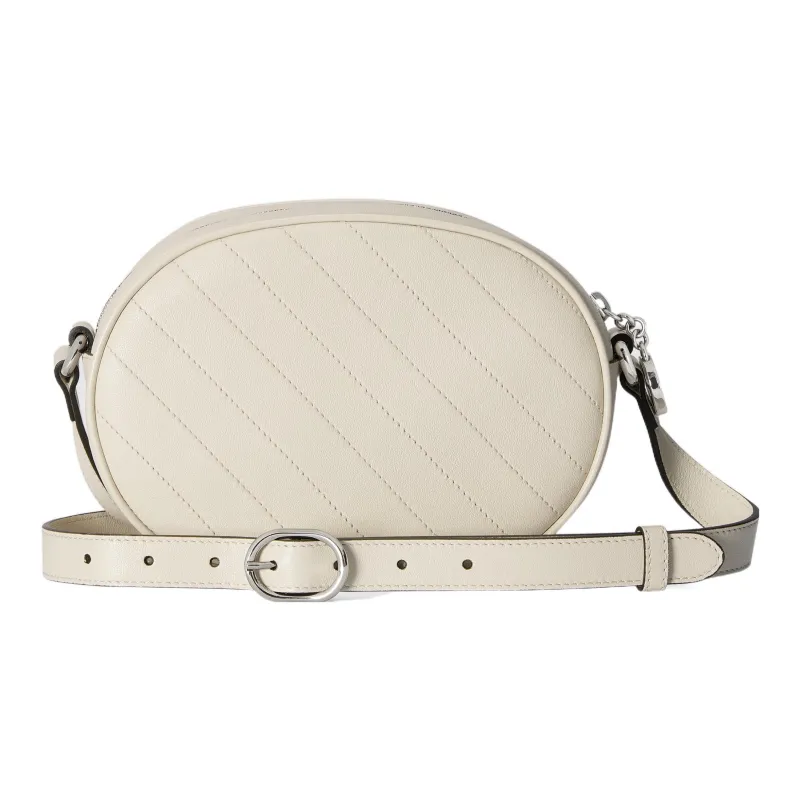 GUCCI Blondie Leather Crossbody Bag Shoulder Bag Women's White-2