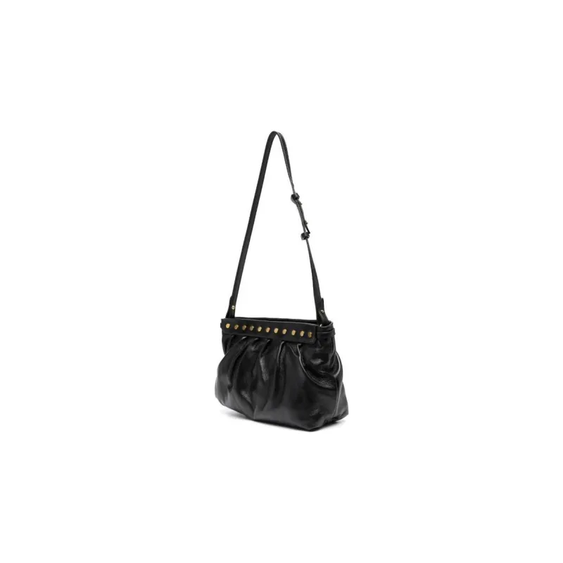ISABEL MARANT Logo Printed Medium Shoulder Bag-1