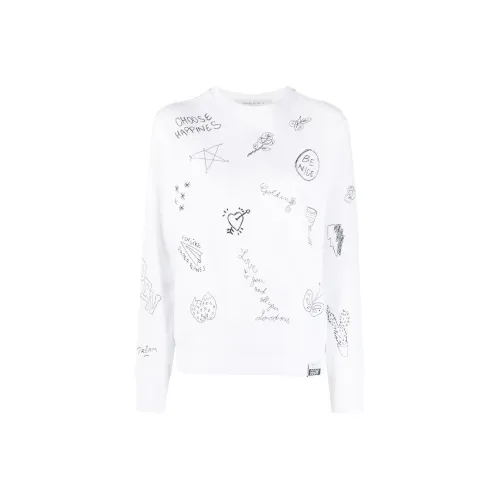 Golden Goose Sweatshirts Women's White