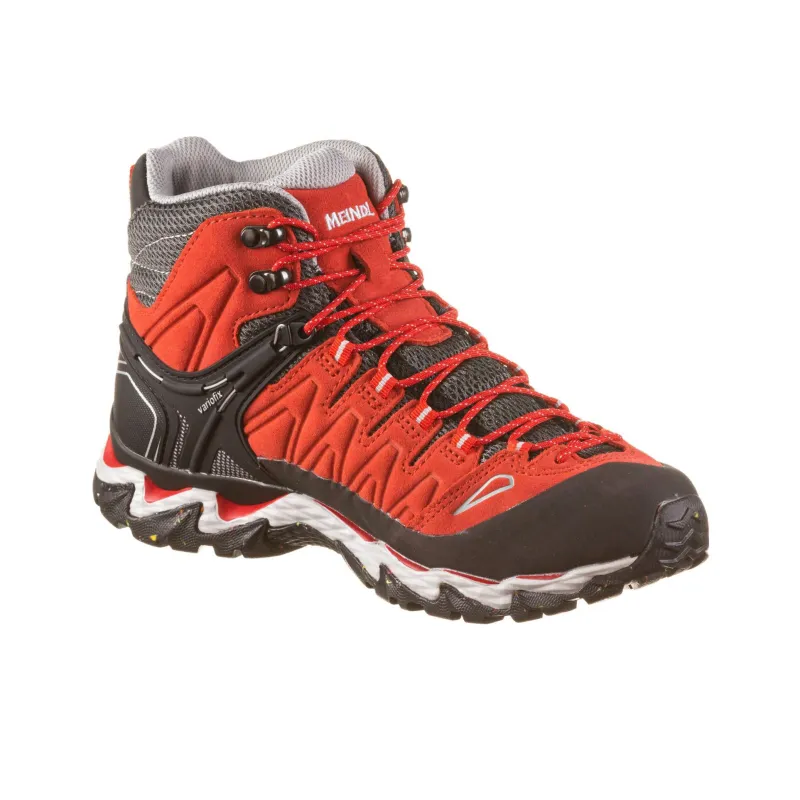 MEINDL Lite Hike Cushioned Slip-Resistant High-Top Outdoor Shoes Women's Red-1