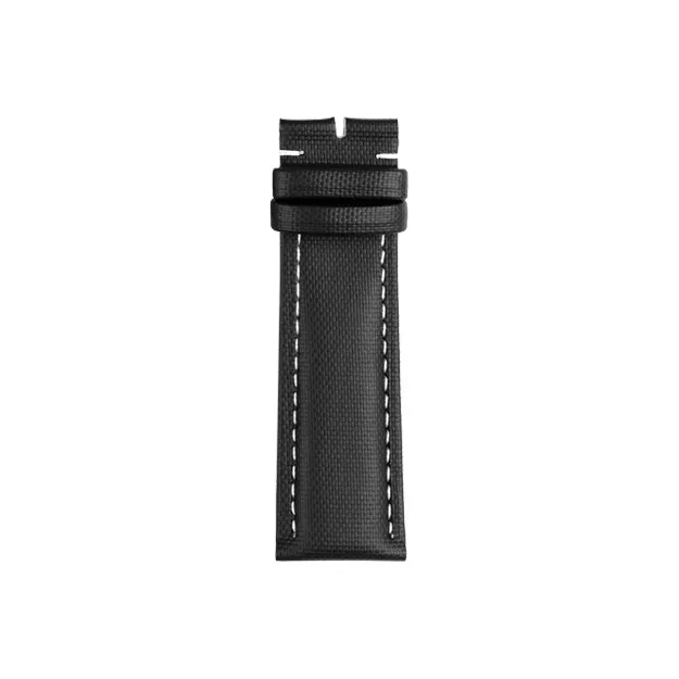SHIRUI Carbon Fiber Genuine Leather Accessories Watch Bands 20mm Unisex Nylon Genuine Leather 369-2