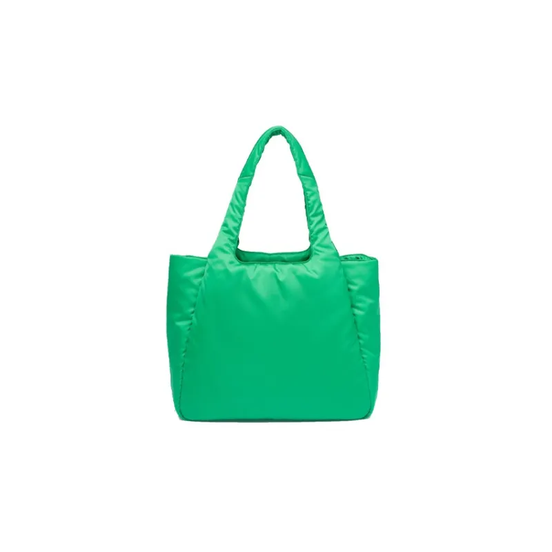 PRADA Recycled Nylon Handbag Large Size Women's Mint Green-2