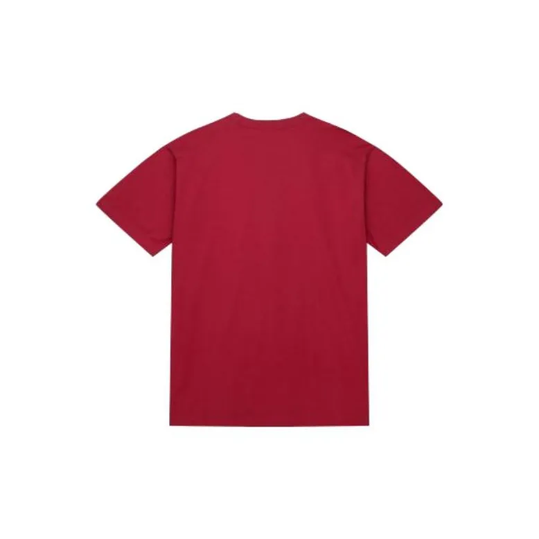 Mitchell Ness T Shirts Men Brick Red-1
