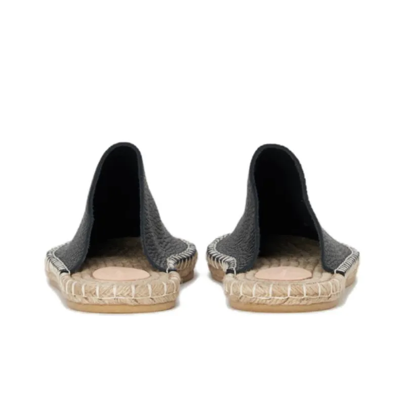 Hender Scheme Wrap-toe Slippers Men's Black-4