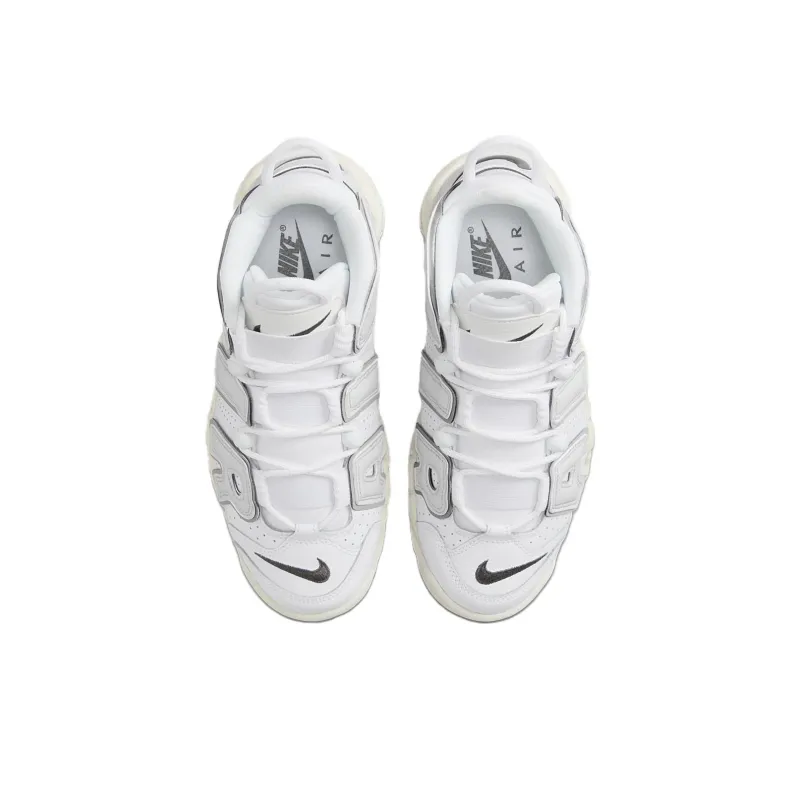 Nike Air More Uptempo White Iron Grey Women's-3