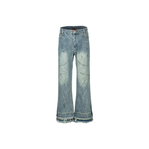 GRKC Jeans Unisex Washed Blue