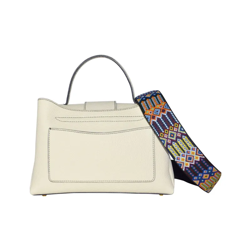 CAVANA Leather Shoulder Bag Crossbody Bag Handbag Women's White-2