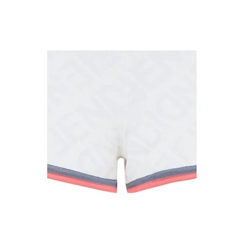 FENDI Allover Logo Knitted Shorts-5