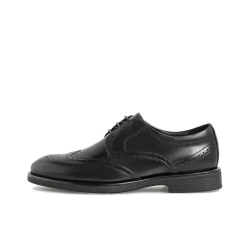 TATA Dress Shoes Men Low Top Black/Coffee