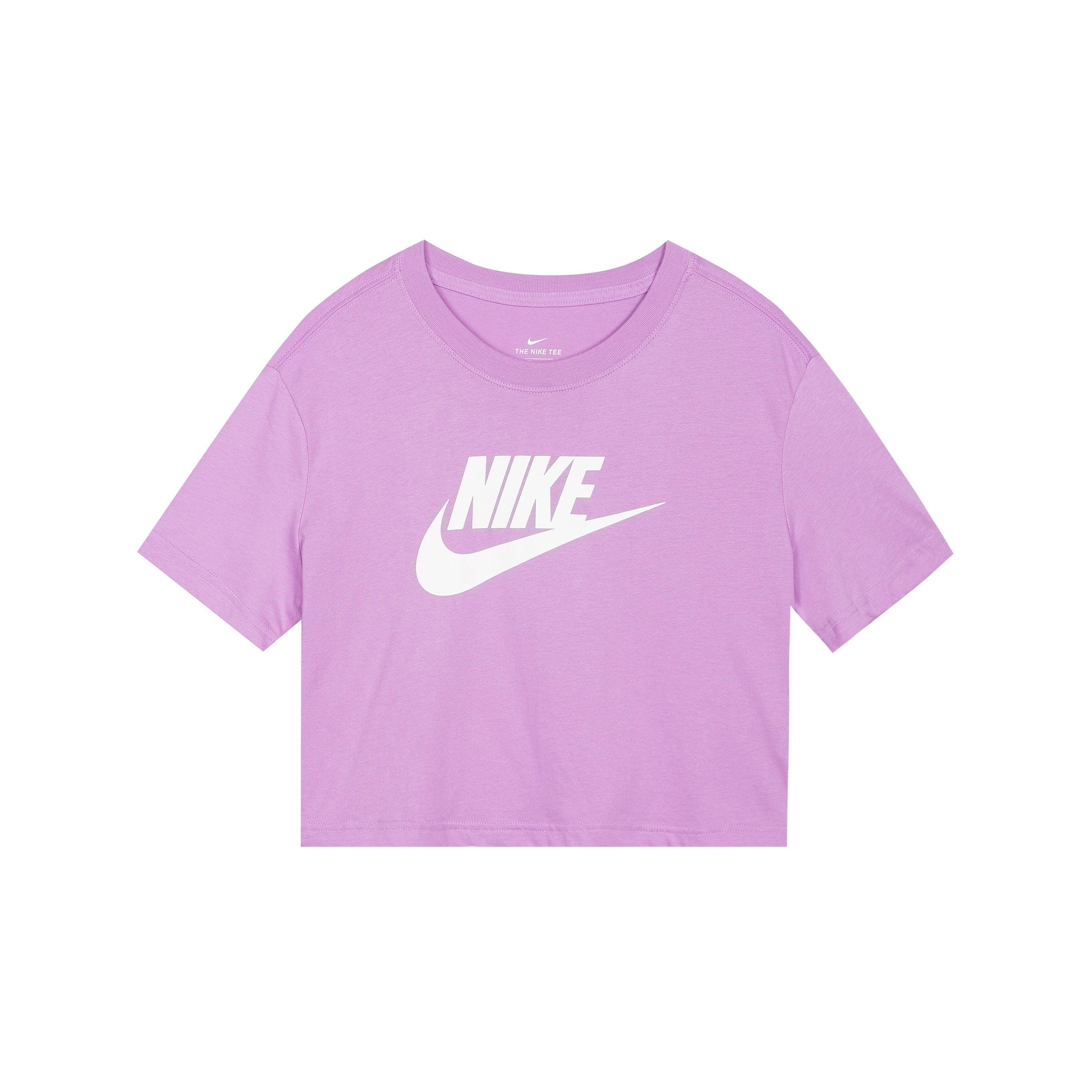 Nike purple crop top hotsell