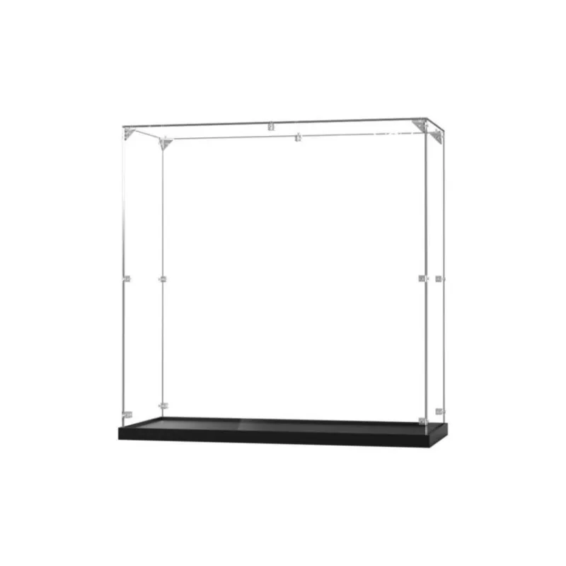 KGBOX Captain America Shield Acrylic Spray Painting Display Case Dust Cover Storage Box Model Accessories-9