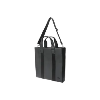 LACOSTE Crocodile Logo Handbag Regular Men's Black