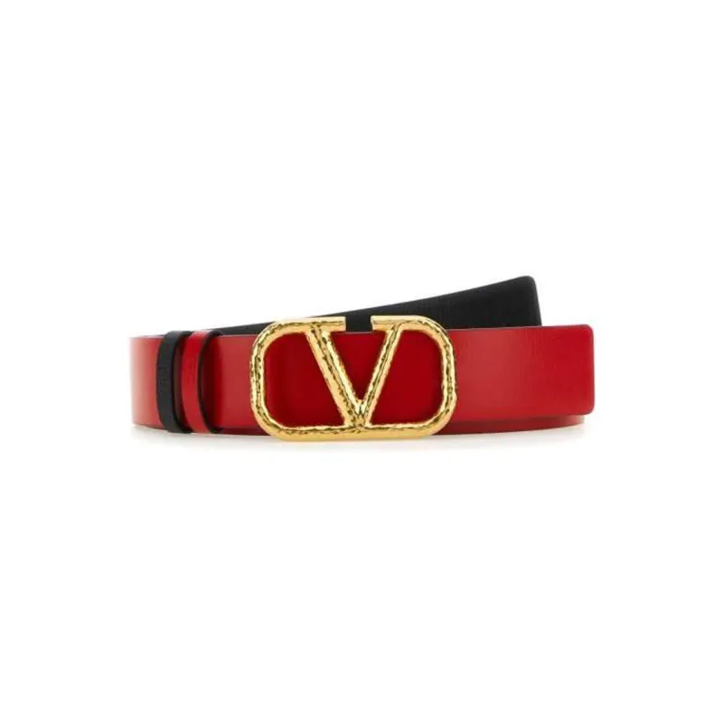 Valentino VLogo Plaque Belt-0