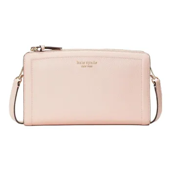 Kate Spade Knott Litchi Grain Leather Envelope Bag Shoulder Bag Crossbody Bag Small Size Women's Mochi Pink