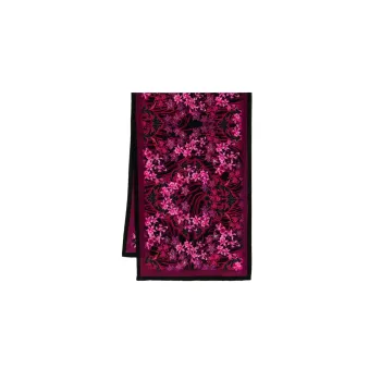 VERSACE Floral print Silk Scarf