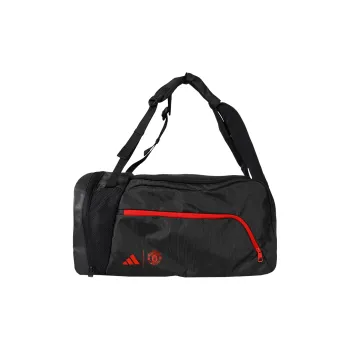 Adidas Polyester Backpack Handbag Regular Unisex Black Red