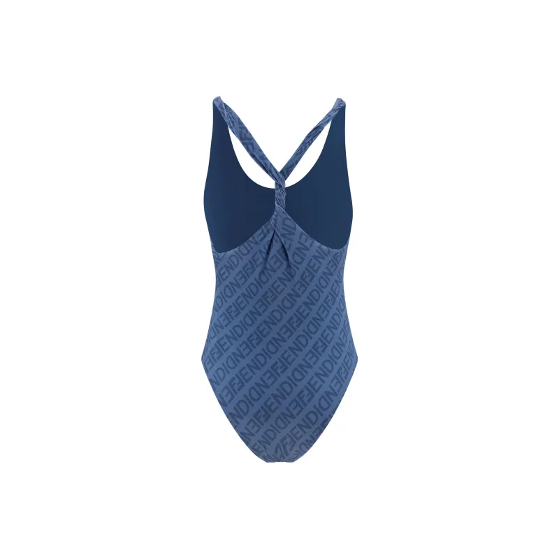 FENDI One piece Swimsuit Women's Blue-1