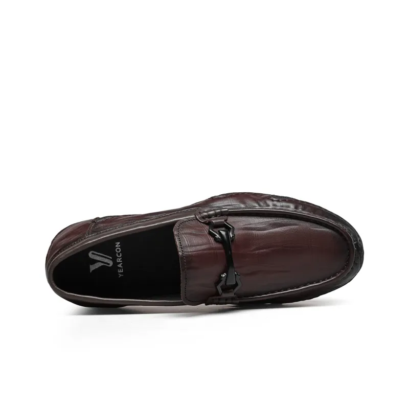 YEARCON Loafers Men Brown/Black-6