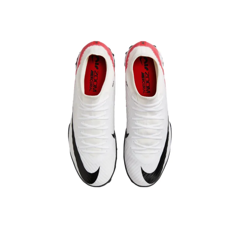 Nike Mercurial Superfly 9 Academy Turf Soccer Shoes 'Bright Crimson White'-3