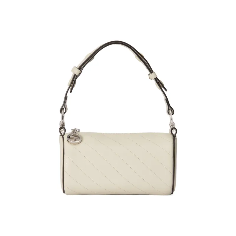 GUCCI Blondie Leather Pen Case Bag Handbag Shoulder Bag Women's White-0