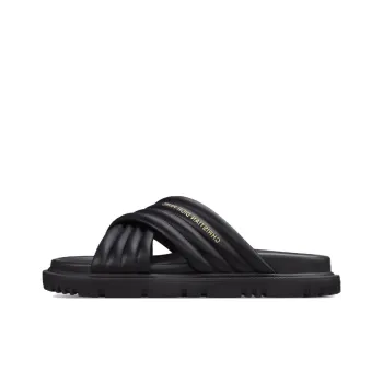 DIOR D Cross EVA Odor Resistant Slide Slippers Women's Black