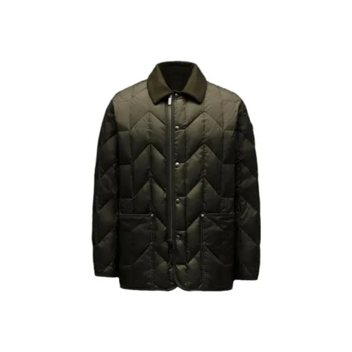 Moncler Down Jackets Men Army Green