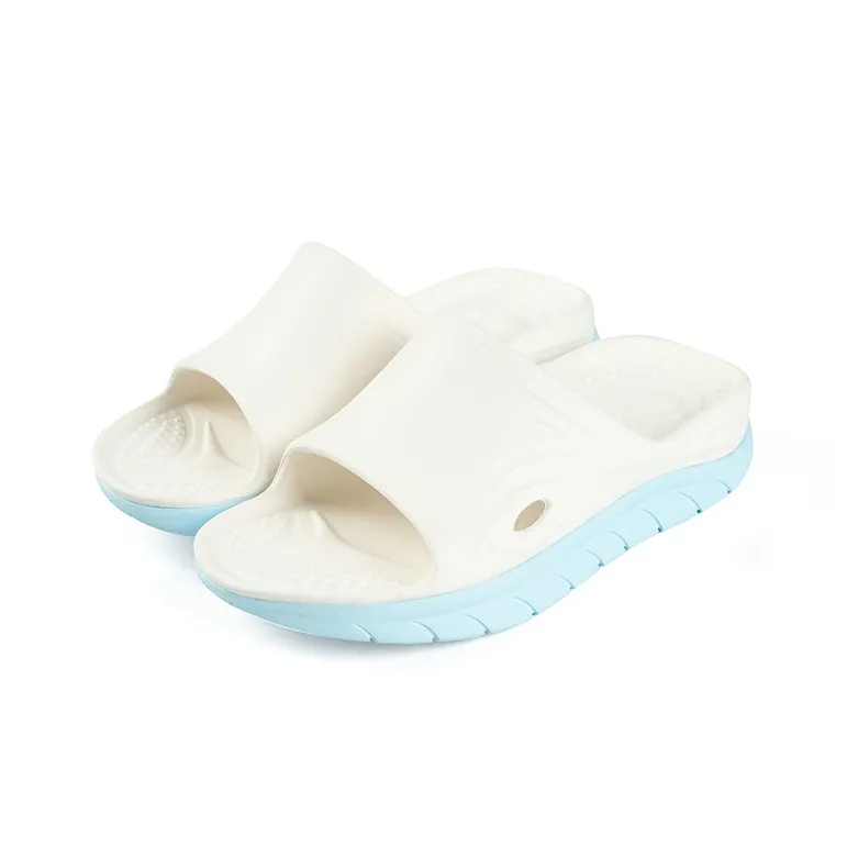 KOOLARA On The Cloud Slide Slippers Women's Vibrant White-2