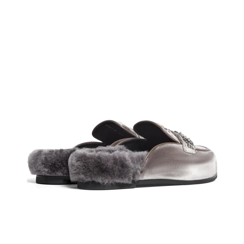 M Essential x Joypeace Garden Dream Series Closed Toe Slippers 3.5cm Women's-10