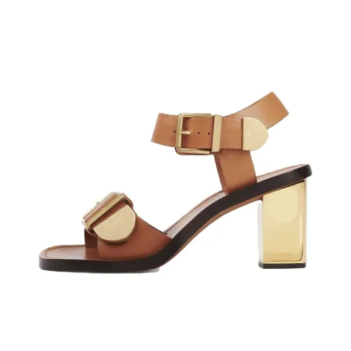 Chloé Rebecca 50mm Leather Sandals