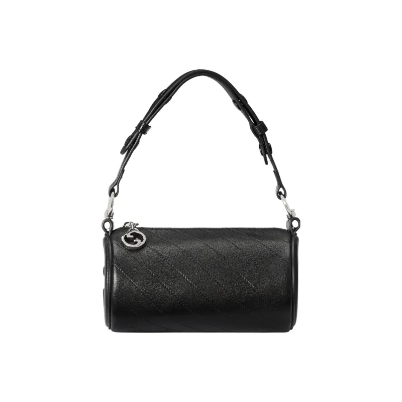 GUCCI Blondie Leather Pen Holder Bag, Handbag, Shoulder Bag Women's Black-0