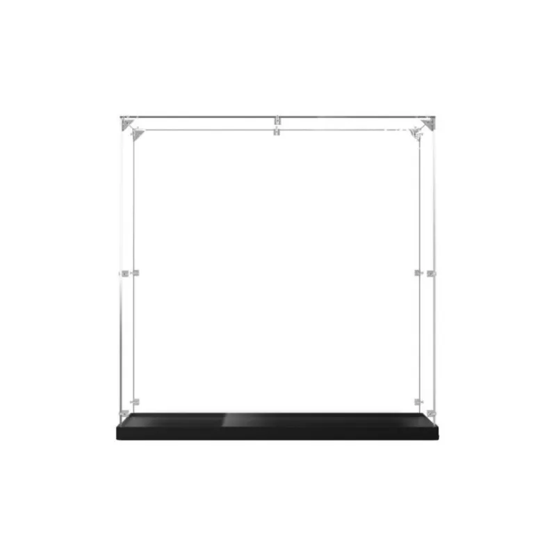 KGBOX Captain America Shield Acrylic Spray Painting Display Case Dust Cover Storage Box Model Accessories-8