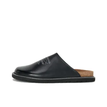 Hender Scheme Wrap-toe Slippers Men's Black White
