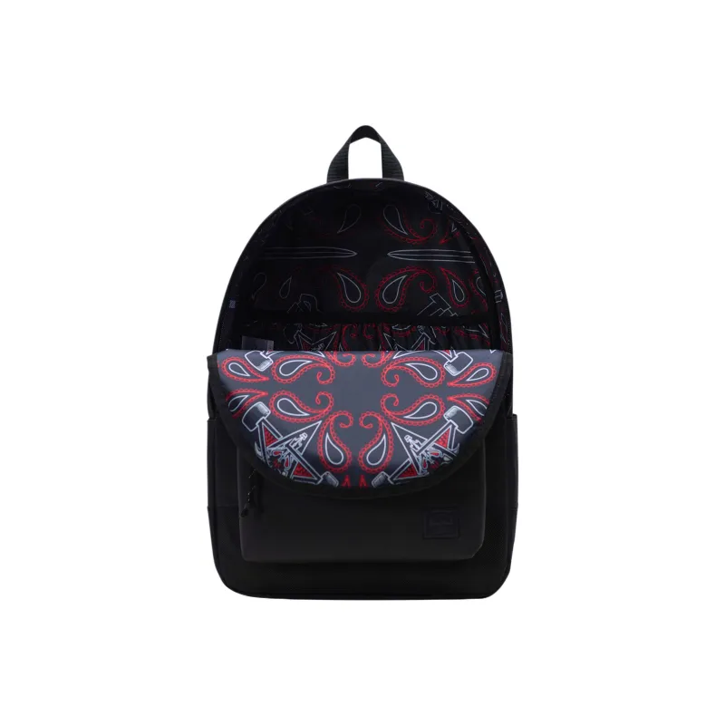 Thrasher Herschel Collaboration Canvas Backpack Regular Men's Black-3