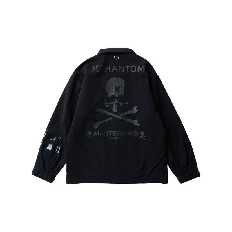 Hurley X MASTERMIND WORLD MASTERMIND WORLD X Hurley Co-branded Series Jackets Unisex Black-1