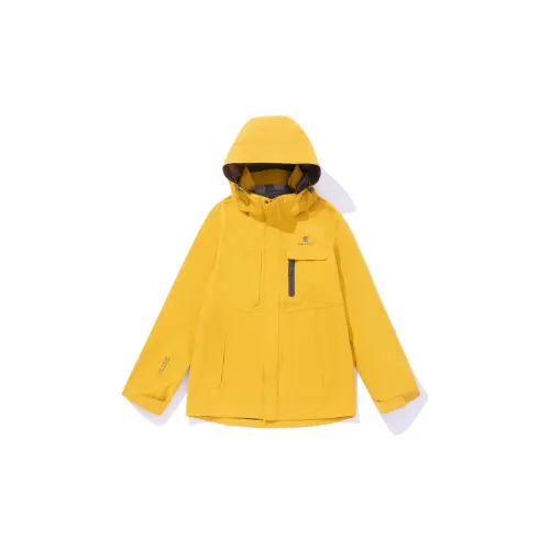 SK.TRIP Windbreaker Jackets Unisex Yellow