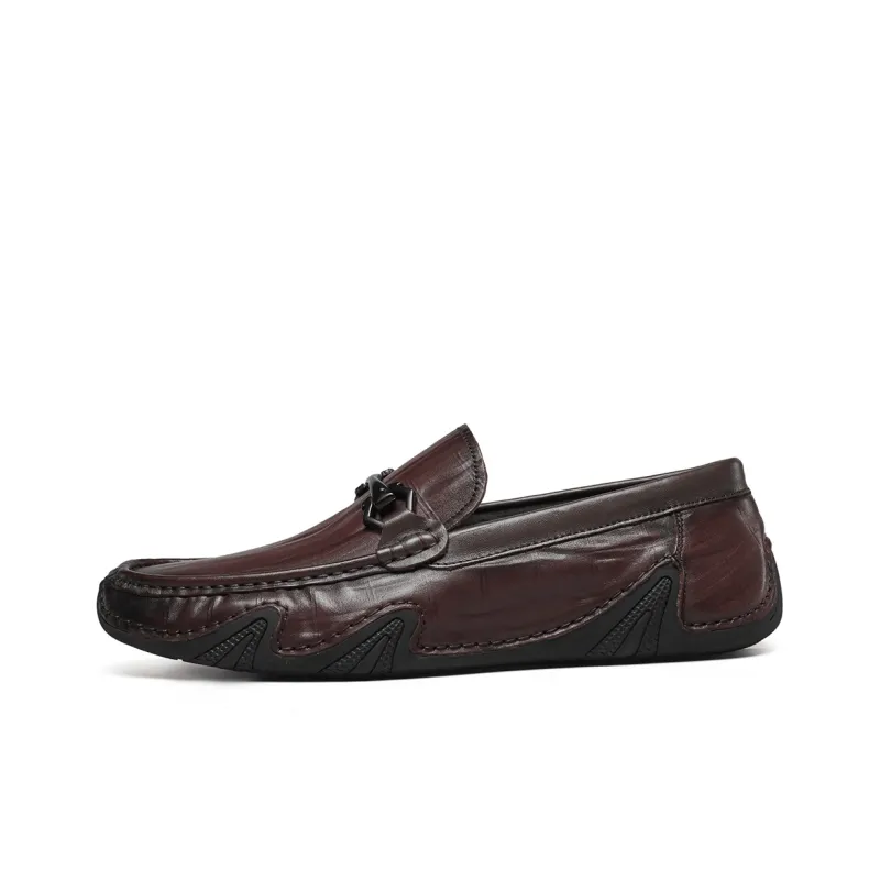 YEARCON Loafers Men Brown/Black-4