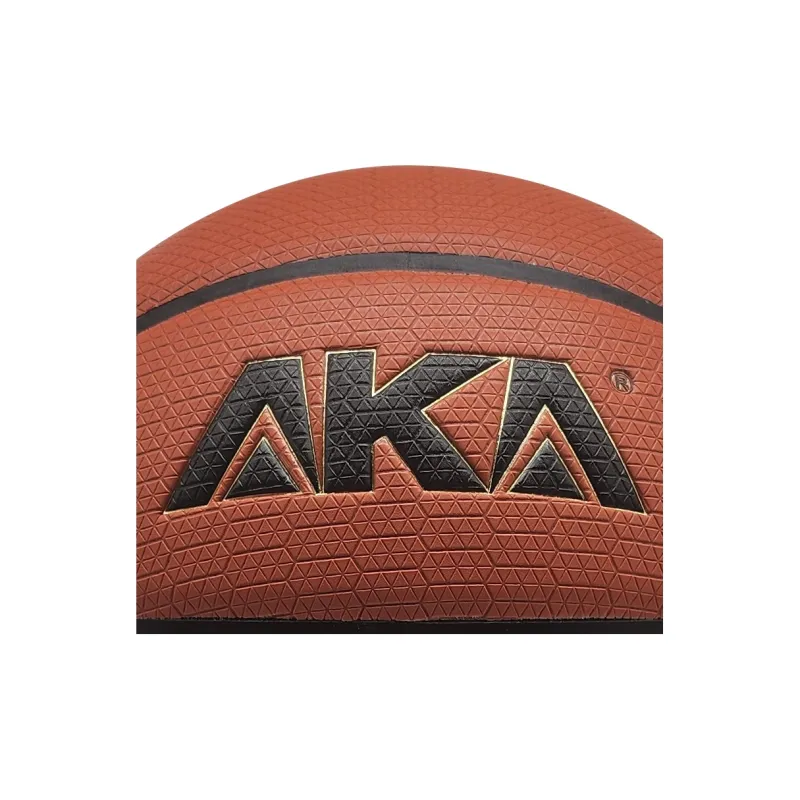 AKA Rubber Basketball Brown Size 7 Training Unisex-3