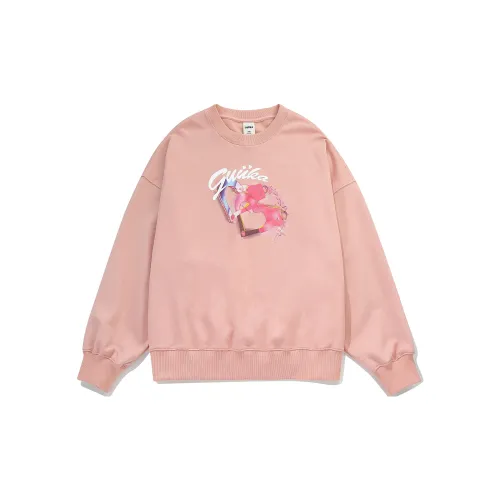 Guuka Sweatshirts Unisex Dark Pink