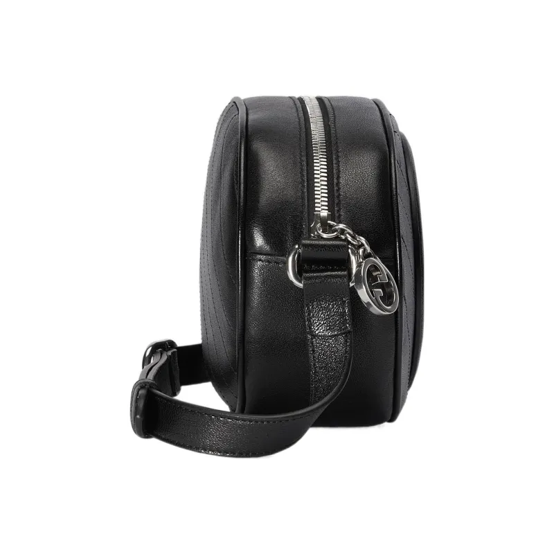 GUCCI Blondie Leather Crossbody Bag, Shoulder Bag Women's Black-3