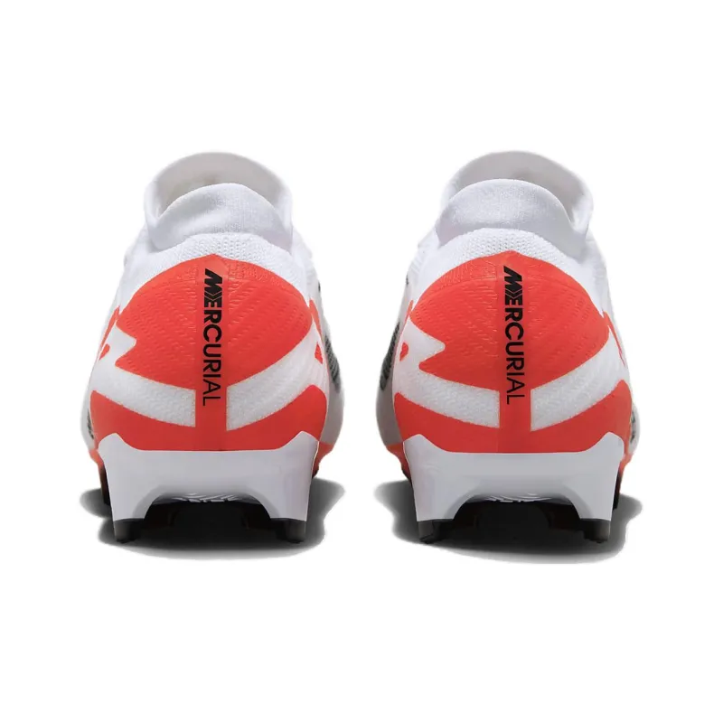 Nike Zoom Mercurial Vapor 15 Pro Fg 'White Bright Crimson Black'-4