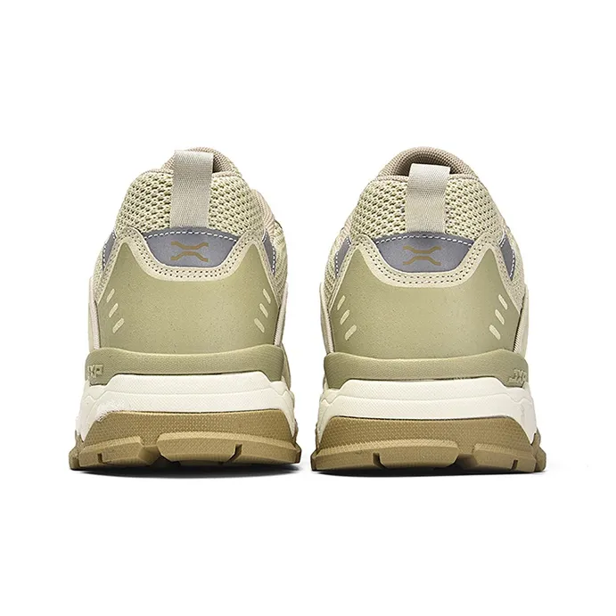 Jeep Cushioning Anti Slip Wear Resistant Breathability Low Top Casual Shoes Unisex Light Khaki-3