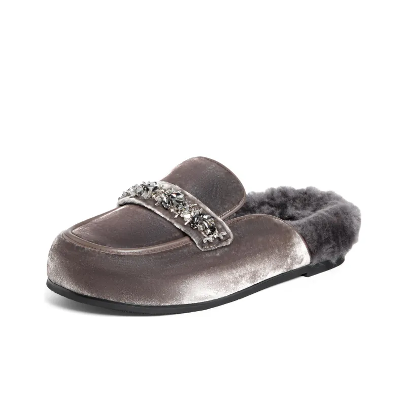 M Essential x Joypeace Garden Dream Series Closed Toe Slippers 3.5cm Women's-8